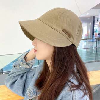 Fashionable Personalized Versatile Bucket Hat, Sun Protection, Sun Visor Hat, Korean Style, Suitable For Spring, Summer, Autumn