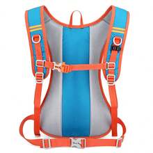 1入藍色尼龍跑步、徒步旅行、自行車、攀登、露營、騎行背包 - 藍色 - 查看 8