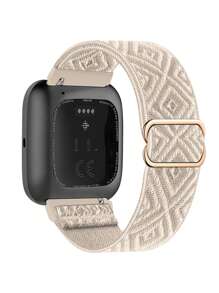 Nylon Watch Band, Compatible With Fitbit Versa/Versa2 Smartwatch As A Gift For Students Returning To School - starlight - View 1