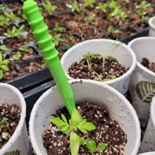 1pc Gardening Seed Sower Planter Seeder Transplanter For Seedling - Yellow - View 6