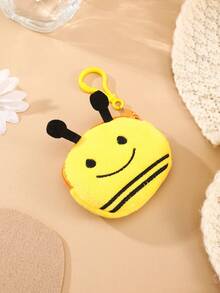 1個毛絨材質卡通動物設計的兒童錢包（和紙幣收納） - 彩色 - 查看 9