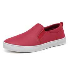 Men Sneakers - Màu đỏ và cà phê - Xem 6