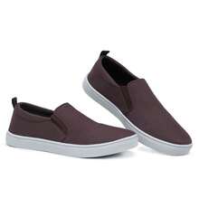Men Sneakers - Màu đỏ và cà phê - Xem 5