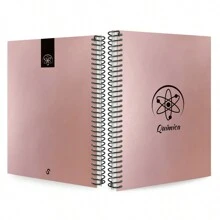 iscool Caderno Colegial De Profissões Química - Rose Gold - Visão 2