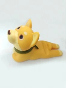 1pc Cartoon Dog Shaped Slouchy Phone Holder, Desktop Decorative Ornament - Multicolor - View 6