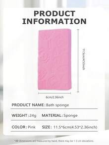 浴巾、沐浴海綿、身體擦洗器、強力磨灰擦、無痛家庭沐浴海棉,男女適用,去角質,沐浴用品,淋浴,客廳家居臥室浴室裝飾,旅行用品,婚禮,派對,生日,送男友、媽媽、爸爸、朋友的禮物,新年禮物,配件,有趣的禮物 - 紅色 - 查看 3