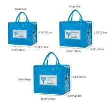 2023 Travel Cosmetic Bag For Women With Large Capacity And Portable Handle, Ins Style, High-End And Simple. Multi-Functional And Waterproof Toiletry Bag That Can Be Used For Cosmetics. Large Capacity Bath And Wash Bag For Women With Lightweight, Professional Design, And Durable Material, Waterproof And Portable. - Hot Pink - View 2