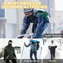 Easypie Selection 時尚保暖帽子,透氣防水保溫絨布運動偏光眼鏡,頭套頸套徒步旅行口罩圍巾 - 藍色 - 查看 3