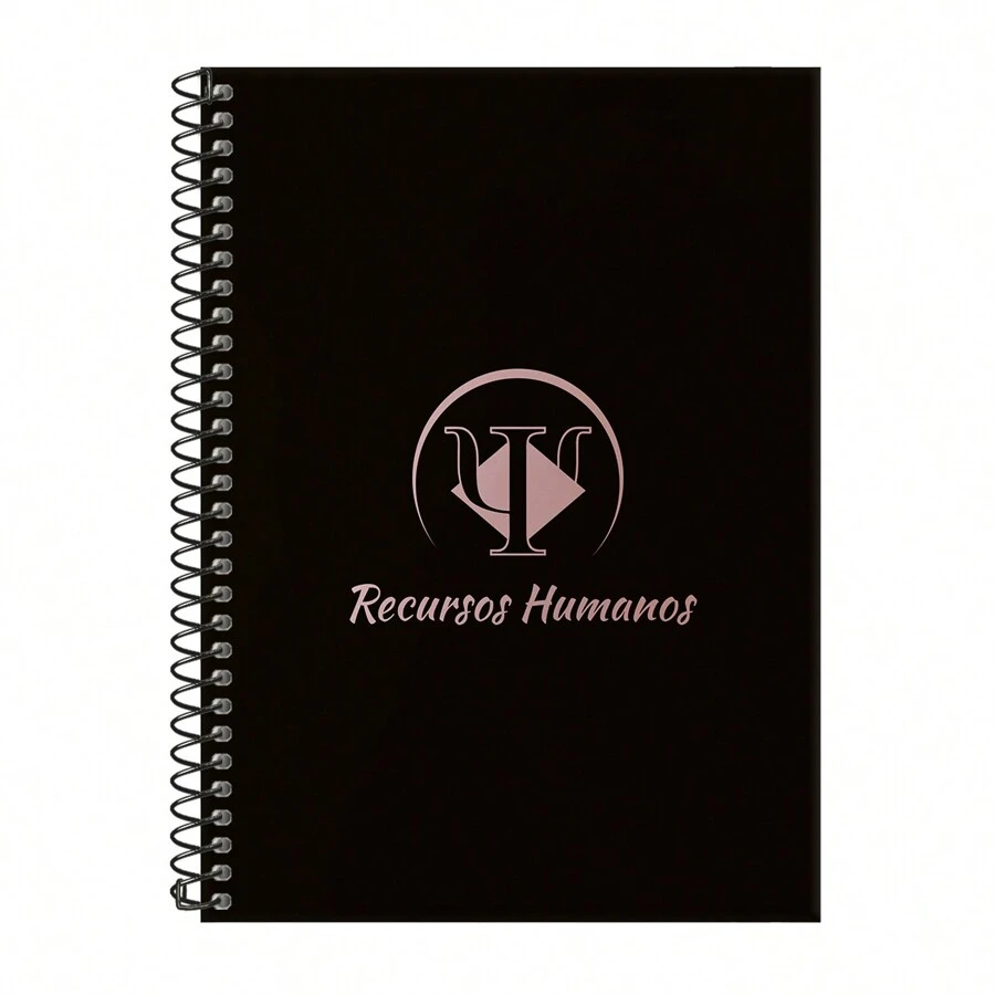 iscool College Notebook Of Human Resources Professions - 黑白金 - 查看 1