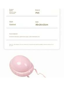 Cosplay Inflatable Pvc Pregnant Belly, Suitable For Cosplay Costume Accessories And Funny Performances - Pink - View 8