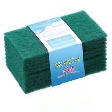 1pc/5pcs/Set/10pcs/Set Kitchen Cleaning Sponge - Green - View 5