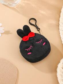 1個毛絨材質卡通動物設計的兒童錢包（和紙幣收納） - 彩色 - 查看 6