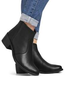 Women Ankle Boots & Booties - màu đen - Xem 3