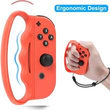 1pair Punching Game Gloves With Hand Strap Compatible With Switch Game Controller To Prevent Falling And Help Gaming - Black - View 7