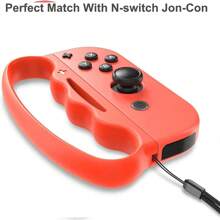 1pair Punching Game Gloves With Hand Strap Compatible With Switch Game Controller To Prevent Falling And Help Gaming - Black - View 5