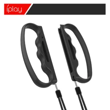 1pair Punching Game Gloves With Hand Strap Compatible With Switch Game Controller To Prevent Falling And Help Gaming - Black - View 2