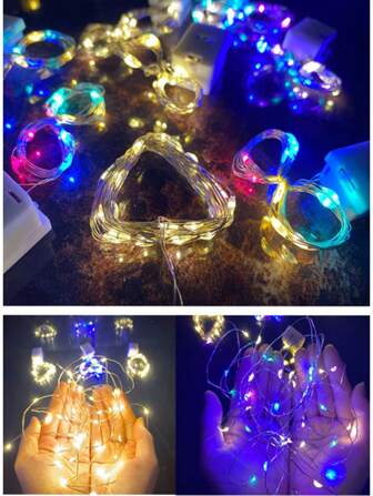 1入組聖誕節或節日裝飾用led串燈