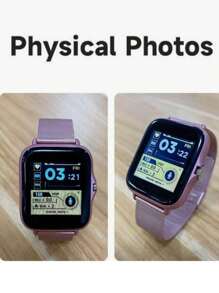 智慧手錶撥號接聽電話、鬧鐘、計算器、睡眠監測、多功能智慧手錶和計步器卡路里追蹤器、提醒電話以及適用於 Android/iphone 手機的無線連接 - 灰色 - 查看 3