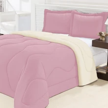 Comforter Sets - Rosa con Paja - View 1