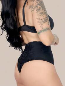 Maternity Lingerie - 黑色 - 查看 8