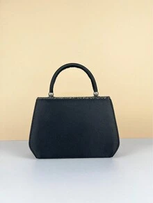 Sáng bóng , Sang trọng Và Quyến rũ Của phụ nữ Túi đám tiệc , Thanh lịch Và Đúng mốt Túi xách tay Và Túi đeo vai , Tuyệt đẹp Túi xach tay , Thích hợp Đối với Của phụ nữ Sinh nhật Các bữa tiệc Và Đám cưới , , Bữa tối , Quà tặng tốt nhất Đối với phụ nữ - màu đen - Xem 6