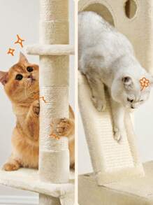 Feandrea Cat Trees & Condos - 米色 - 查看 4