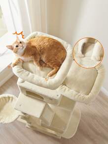 Feandrea Cat Trees & Condos - 米色 - 查看 3