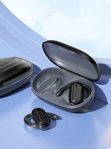 黑色 3D 环绕声开放式 OWS 气导无线耳机运动耳挂式 AI 防噪 IPX5 耳机 16.2mm 扬声器 - 黑色 - 查看 14