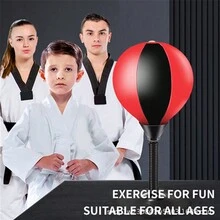 1入組兒童pu桌面拳擊套裝- 速度球,沙袋,拳擊練習工具,減壓玩具 - 兒童桌面拳擊套 - 查看 6
