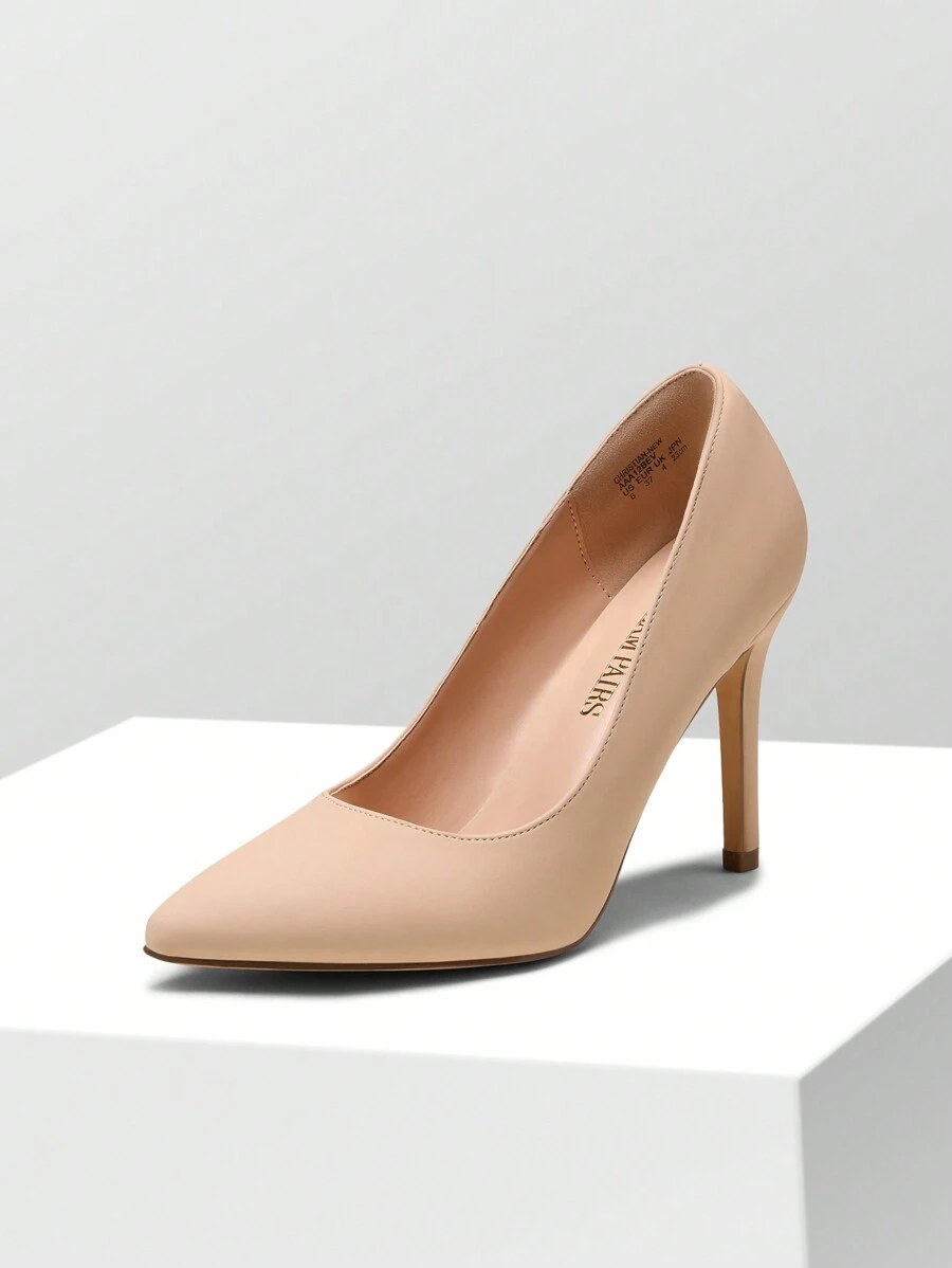Women Stiletto High Heel Pumps Pointed Toe Elegant Wedding Court Pumps Shoes