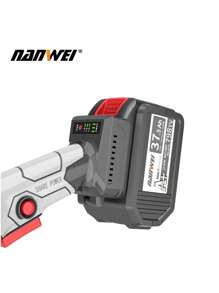 Nanwei無線角磨機21v鋰電池切割機電動角磨機電動工具125mm - 灰色 - 查看 5