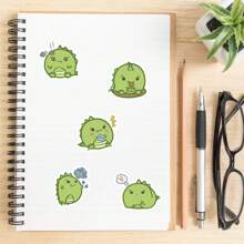 50 Pegatinas De Grafiti De Dibujos Animados De Dinosaurios Dibujados A Mano - Multicolor - Ver 4