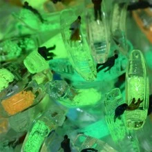 5pcs 18*41mm Resin Luminous Small Sailboat Pendant Handcrafted DIY Homemade Bracelet Necklace Earrings Jewelry Keychain Pendant - Multicolor - View 5