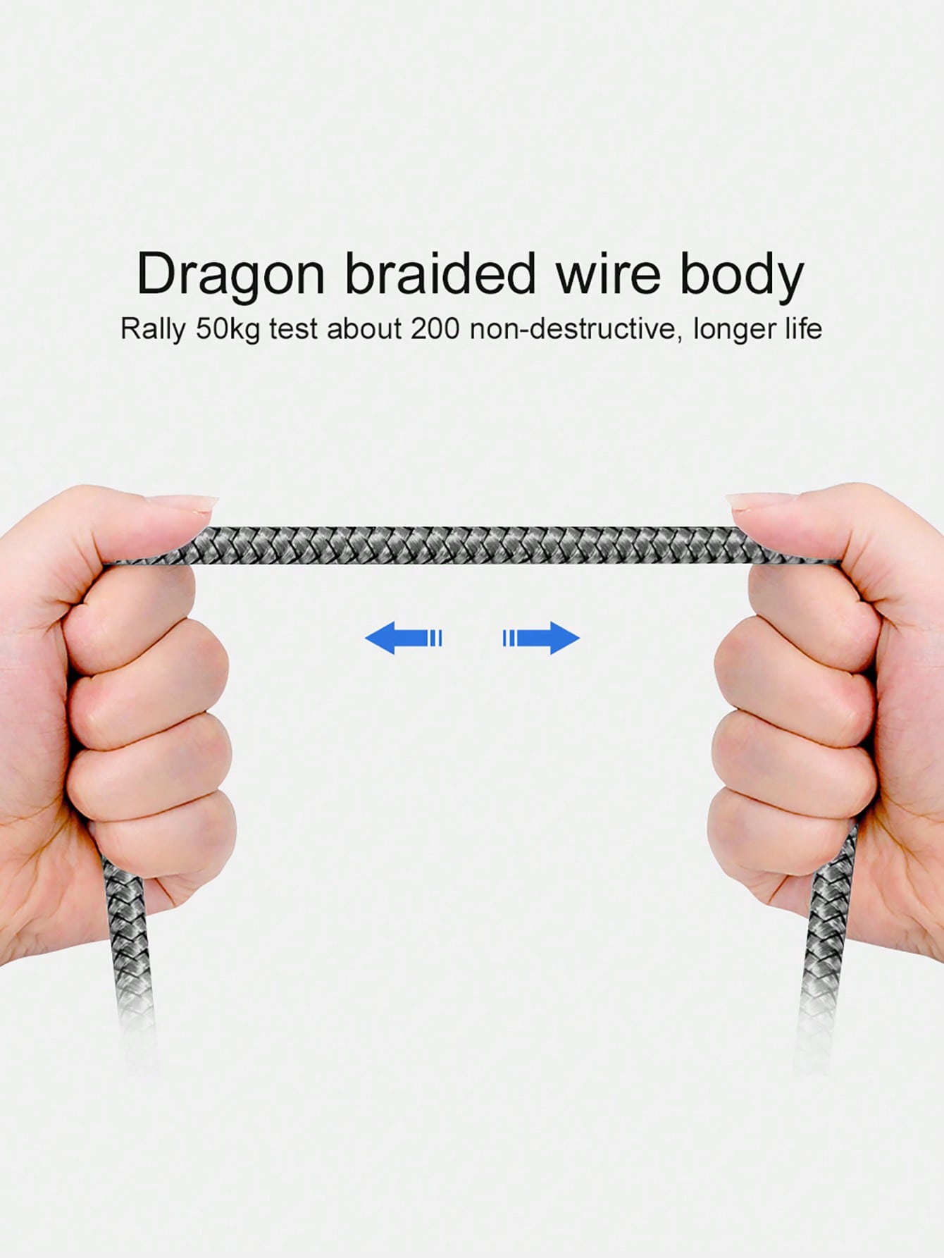 كابل شحن سريع 20 واط بطول 3 متر – متوافق مع أندروي...