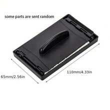 SAPHUE Guitar String Cleaner - Clean Fretboard Cloth Tool For Maintenance And Care Of Violin, Bass, Ukulele, Electric Guitars And More - Keep Your Instruments Sounding Great! - Black - View 3