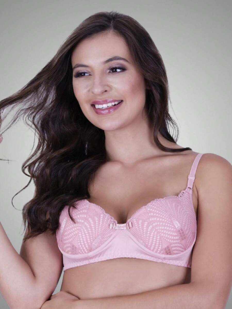 Women Bras & Bralettes - 淺粉色 - 查看 1