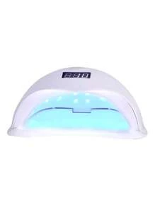 Cabine Led/uv Sun Digital 48w Unhas Gel Acrigel, Branca Bivolt 110v - 220v