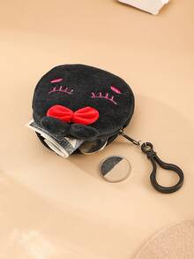 1個毛絨材質卡通動物設計的兒童錢包（和紙幣收納） - 彩色 - 查看 7