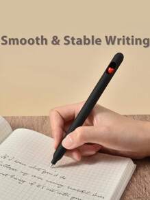 3pcs Gel Ink Bút mực , Nhanh khô Đen Ink Và Trơn tru Viết , Đóng gói Của 3 cái Đen Dễ thương Tim Bút Bộ Cho văn phòng Đồ dùng học tập Quà sinh nhật Đồ đáng yếu Party - màu đen - Xem 2