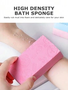 浴巾、沐浴海綿、身體擦洗器、強力磨灰擦、無痛家庭沐浴海棉,男女適用,去角質,沐浴用品,淋浴,客廳家居臥室浴室裝飾,旅行用品,婚禮,派對,生日,送男友、媽媽、爸爸、朋友的禮物,新年禮物,配件,有趣的禮物 - 紅色 - 查看 2
