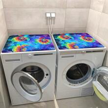 1入組彩色烏龜印花洗衣機墊,採用tpr材質,適用於洗衣機或烘乾機頂部 - 彩色 - 查看 4