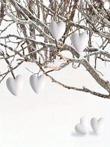 1 件紅色雪球機夾工具,戶外冬季雪玩具,愛桃形雪球機,用於打雪仗,堆雪人 - 紅色 - 查看 4