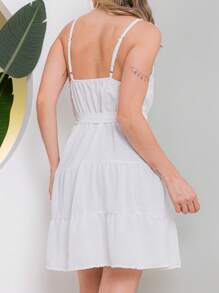 Women Dresses - trắng - Xem 3