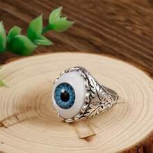 1 Pezzo Anello Dal Design Occhio Divertente Alla Moda Adatto Per L'uso Quotidiano Delle Donne