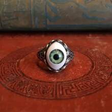 1 Pezzo Anello Dal Design Occhio Divertente Alla Moda Adatto Per L'uso Quotidiano Delle Donne