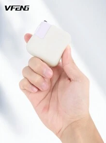 Vfeng 軟性矽膠140w充電器保護套套套套套套2023 Macbook Pro 16 英寸 M2 A2780 2022 2021 A2485 M1 Pro / Max,具有觸控id 140w電源適配器套套,海軍藍色 - 夜光色 - 查看 3