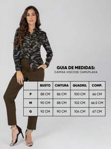 Women Blouses - 墨綠色 - 查看 2