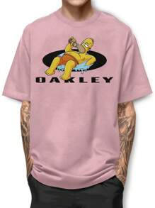 Men T-Shirts - Màu Hồng baby - Xem 1