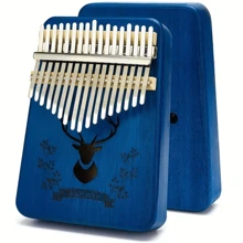 拇指琴kalimba 17個音符初學者指頭琴kalimba指頭琴kalimba樂器 - 彩色 - 查看 4