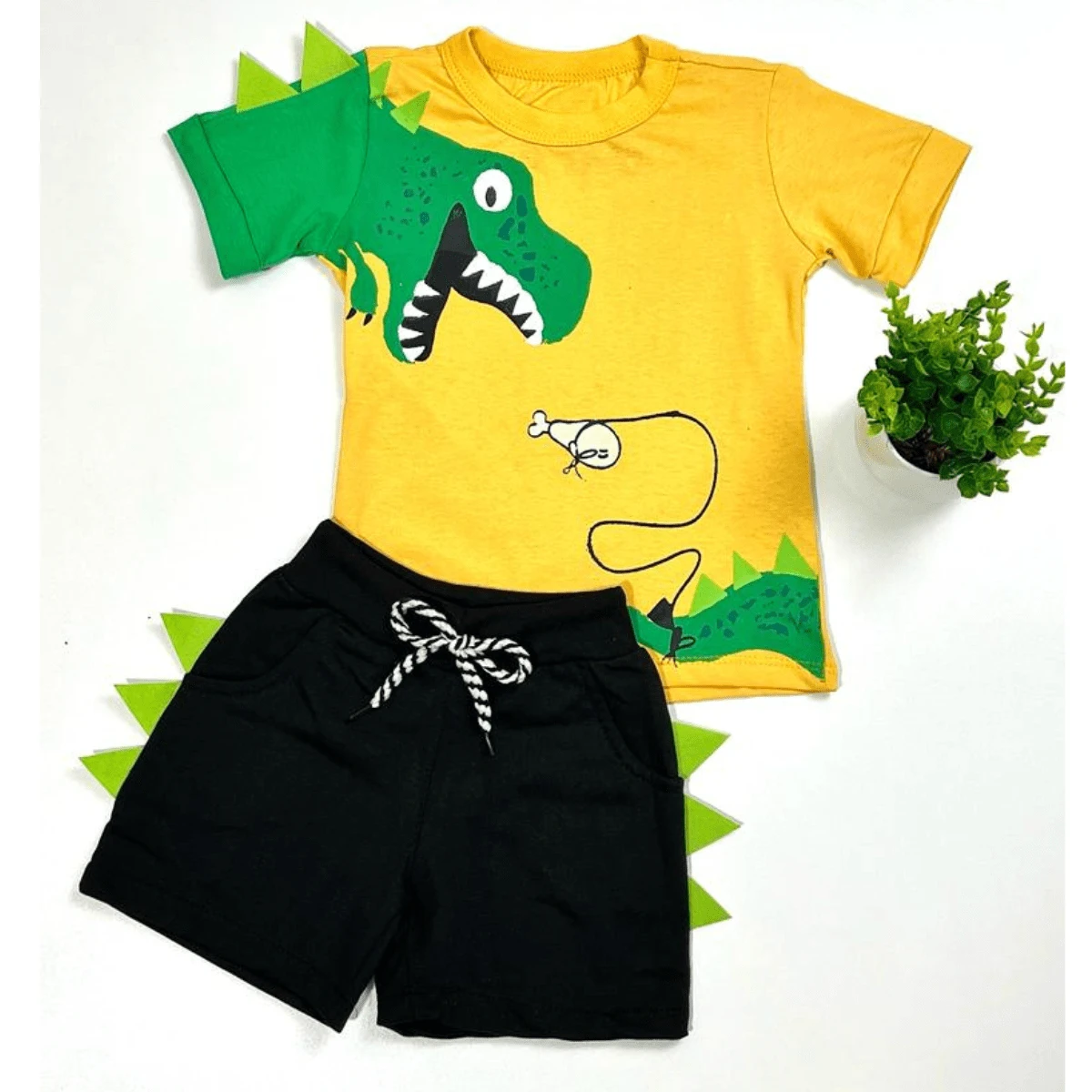 Young Boys Sets - Màu vàng - Xem 1